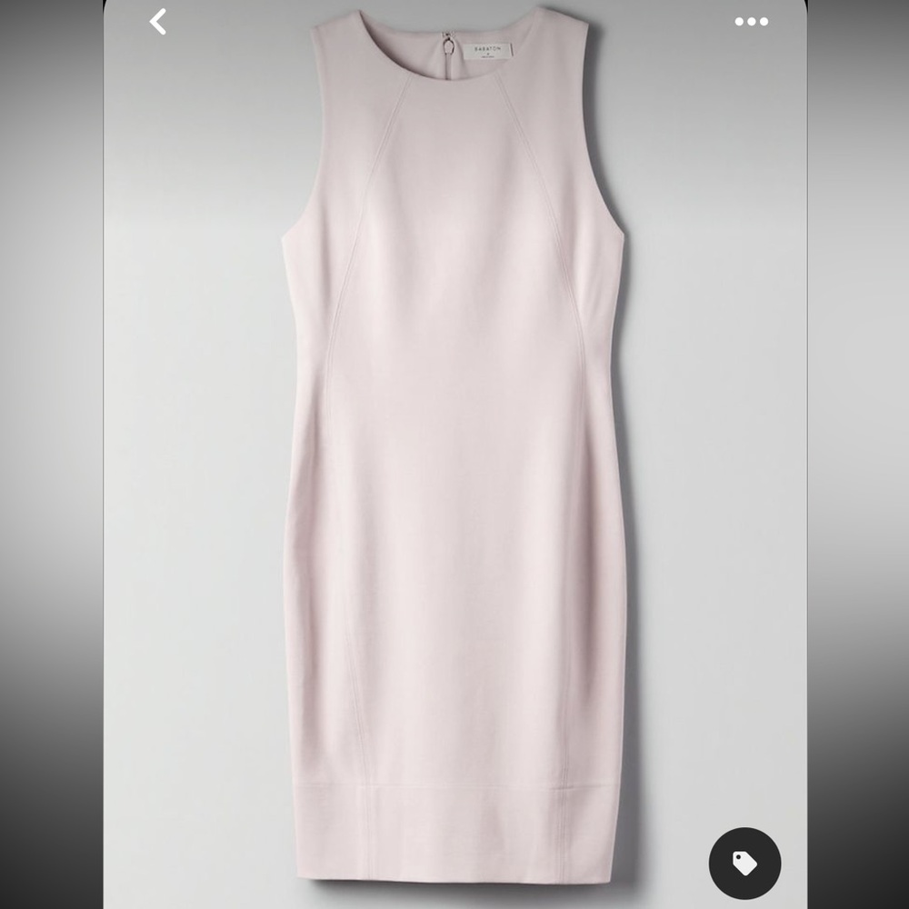 Aritzia Babaton Miguel Dress (Sz2) Lilac Fog